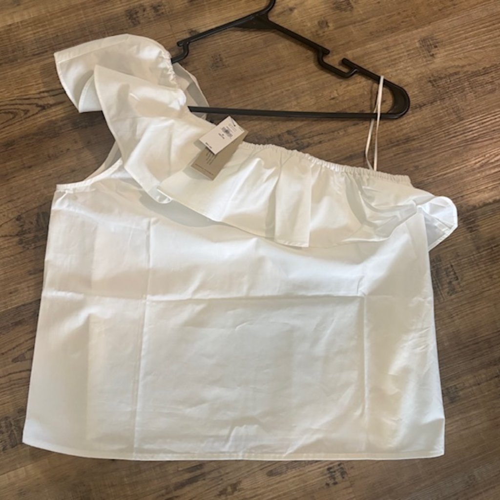 Banana Republic One Sleeve Blouse